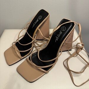 Nasty Gal Strappy Heels